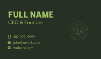 Organic Products Business Card example 2