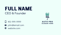 Roof Paint Roller Business Card