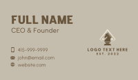 Strategist Business Card example 1