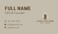 Strategy Business Card example 4