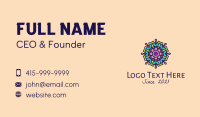 Kaleidoscope Business Card example 4