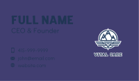 Mountain Wing Badge Business Card