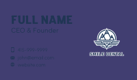 Outdoors Business Card example 2