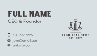 Counsel Business Card example 4