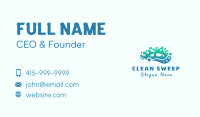 Sparkle Clean Car Business Card Image Preview