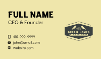 Butcher Meat Cleaver Business Card