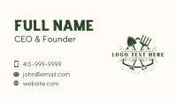 Pitchfork Business Card example 4