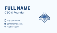 Gutter Roof Pressure Washer Business Card Design