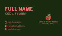 Apple Fresh Fruit Business Card Design