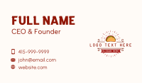 Mexican Tacos Restaurant Business Card