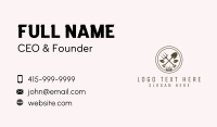 Backyard Gardening Tools Business Card