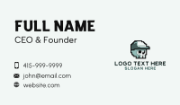 Pixelated Business Card example 1