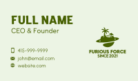 Coconut Resort Planet  Business Card Image Preview