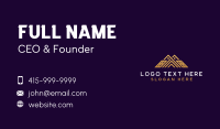 Architecture Roofing Construction Business Card Design