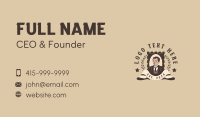 Historical Figure Business Card example 3