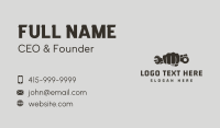 Tools Business Card example 4