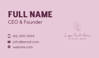Tanning Business Card example 3