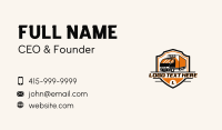 Logistics Delivery Truck Business Card