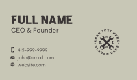Tool Business Card example 2
