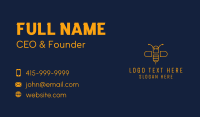 Bee Business Card example 1