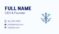 Medical Caduceus Pharmacy Business Card