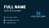 Digital Technology Number 76 Business Card