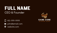 Premium Bull Horn Business Card