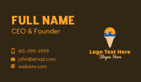 Sea Wave Ice Cream Business Card