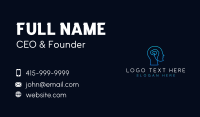 Human Brain Wellness Business Card