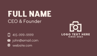 Camera Eye Business Card example 3