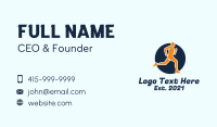 Triathlete Business Card example 2