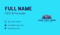 Cargo Truck Fleet Business Card