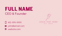 Ballet-class Business Card example 2