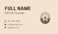 Fire Lamp Lantern Business Card