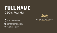 Pet Dog Training Business Card