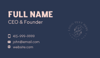 Crystal Hand Boutique Business Card Design