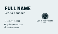 Deluxe Business Lettermark Business Card