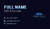 Premium Roofing Construction Business Card