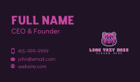 Fierce Bear Gaming Business Card