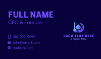 Deep Clean Business Card example 1