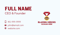 American Football Medal Business Card Image Preview