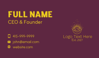 Shimmering Business Card example 3