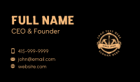 Lumberjack Business Card example 3