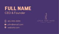 Classic Cello Outline Business Card