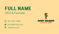 Mexican Desert Cactus Business Card