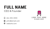 Digital Music Database Business Card