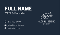 White Galaxy Eyes Business Card