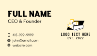 Excavation Business Card example 4