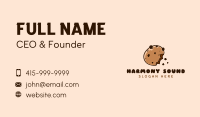 Chocolate Chip Cookie Business Card example 4