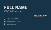 Generic Business Logistics Business Card Design